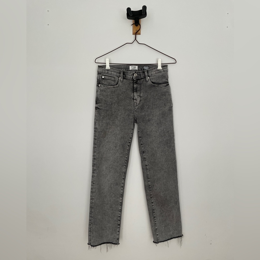 Kensie The Allie High Rise Slim Straight Grey Jeans Women’s 4/27